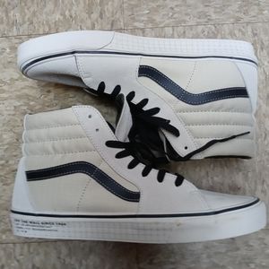 VANS SK8-HI ALL WHITE